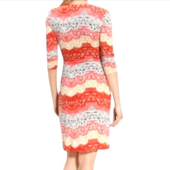 EC BCBGMAZAZARIA "SONDRA" WRAP DRESS SZ. XS - Picture 2 of 5